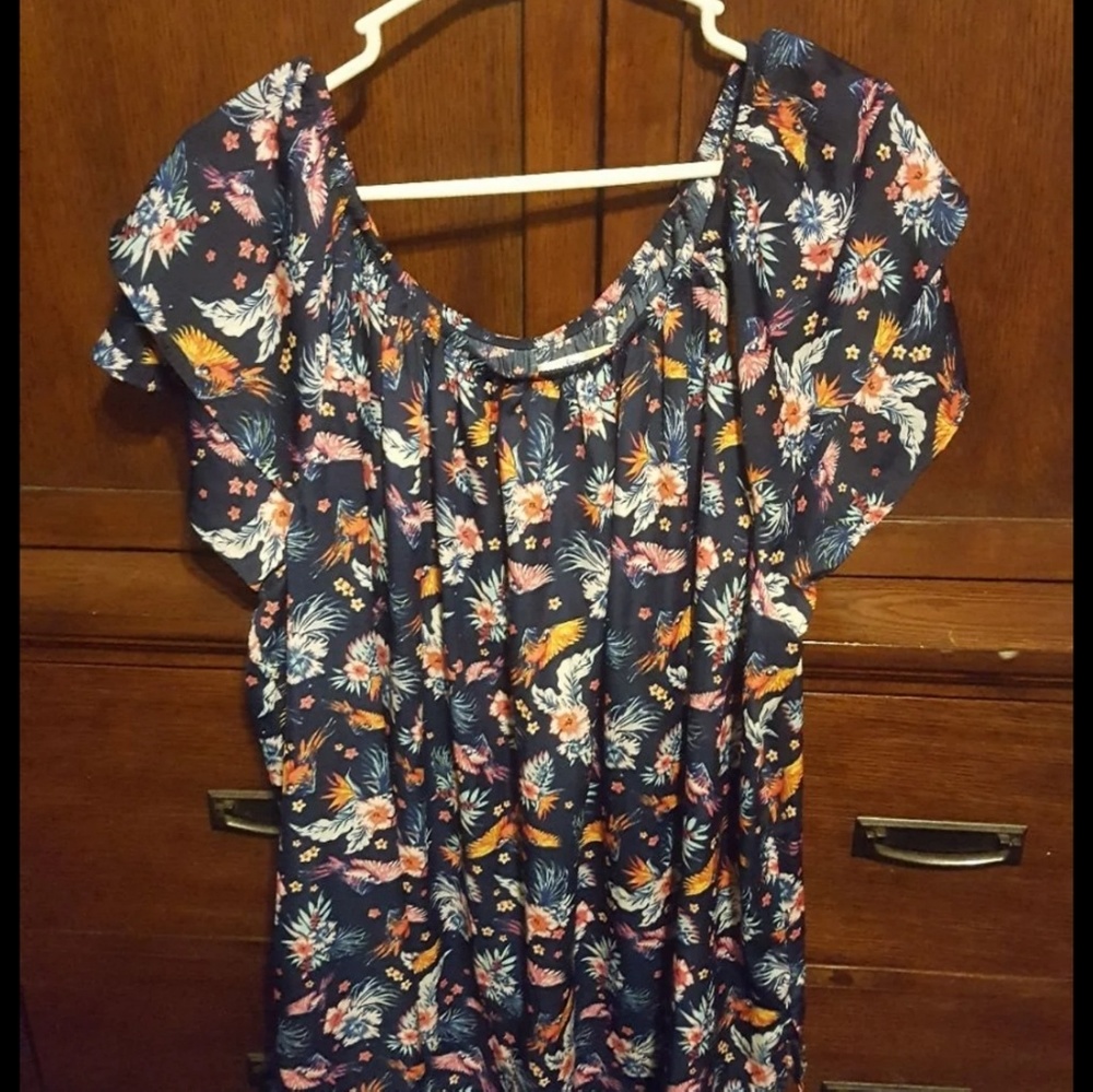 Lot of 2 womans 3x summer shirts